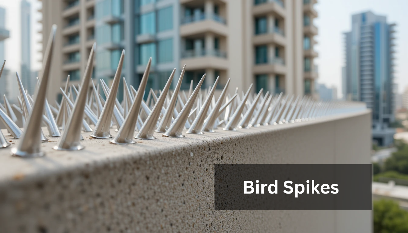 Bird Spikes Dubai | Al Mandhar Pest Control