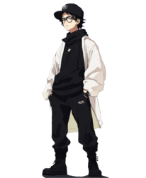 Young Man Anime png image