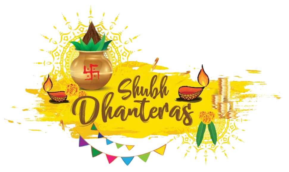 Shubh Dhanteras Png Text Image Free
