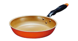 Copper Frying Pan Png Image