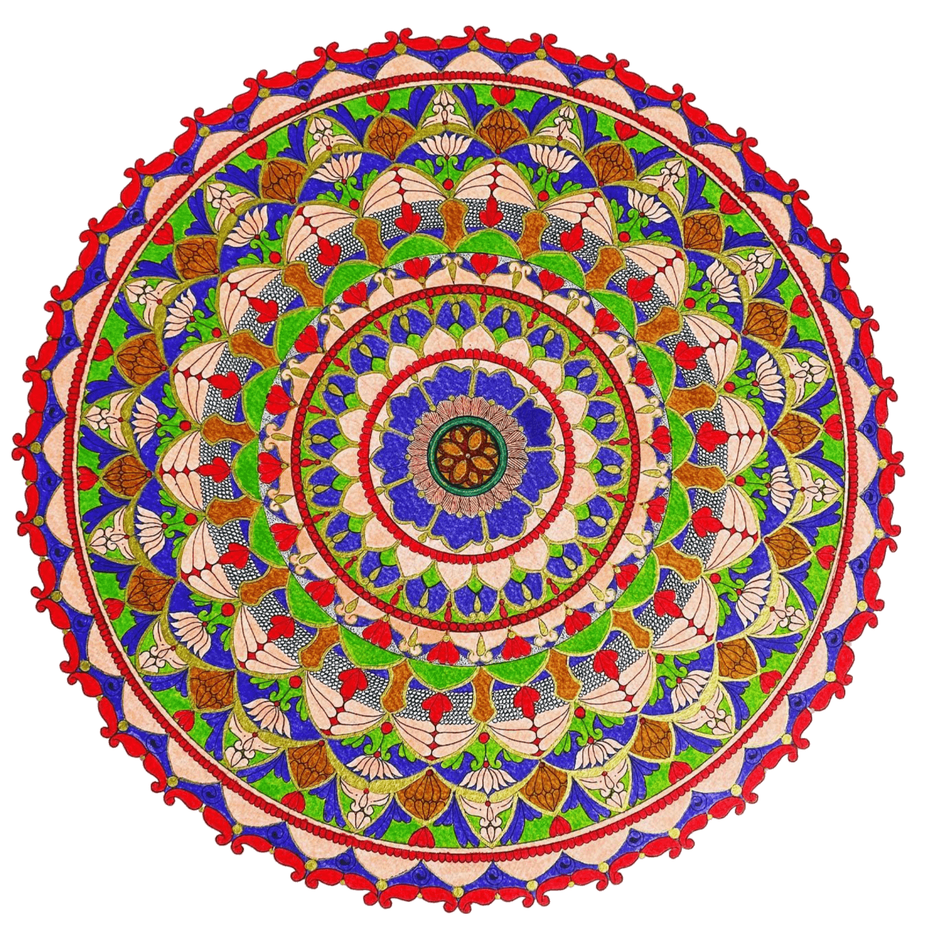 Colorful Mandala Png Image