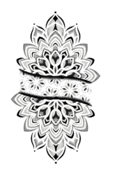 Half Mandala Png Photo Free Download