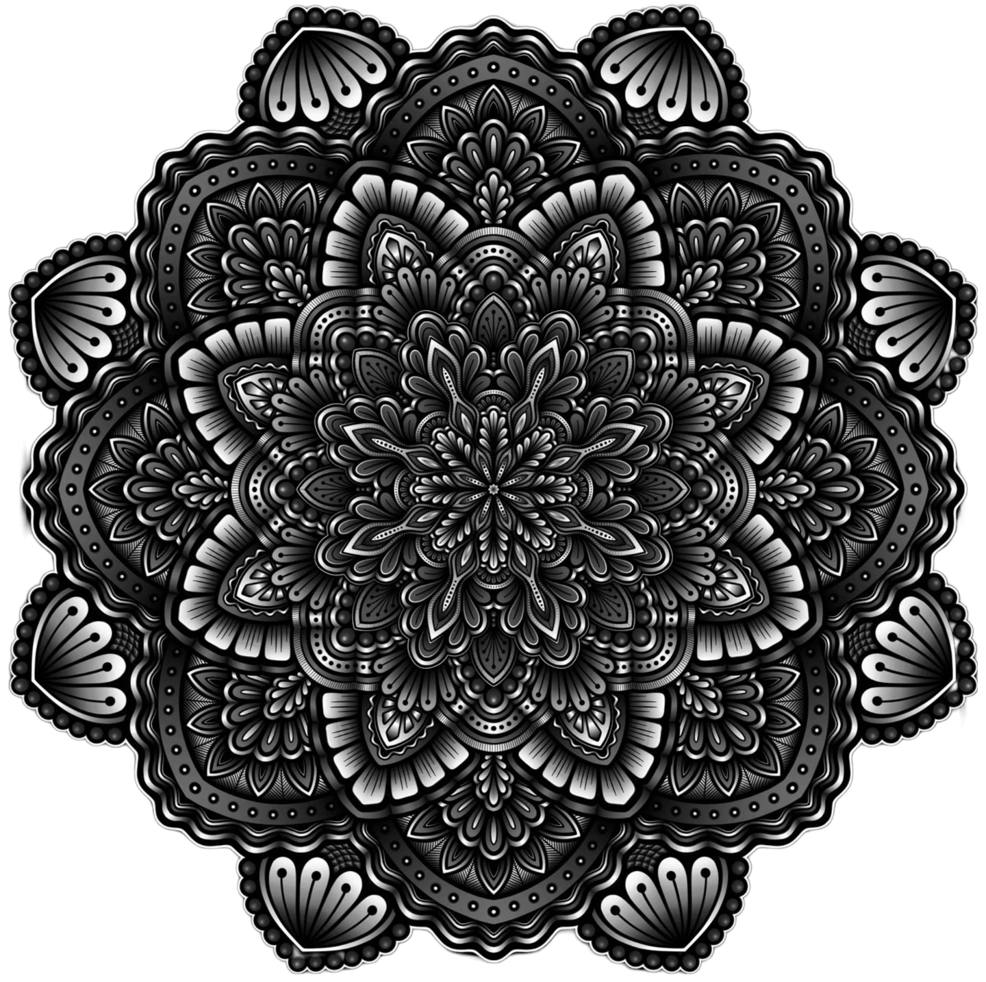 Luxury Mandala Png Photo