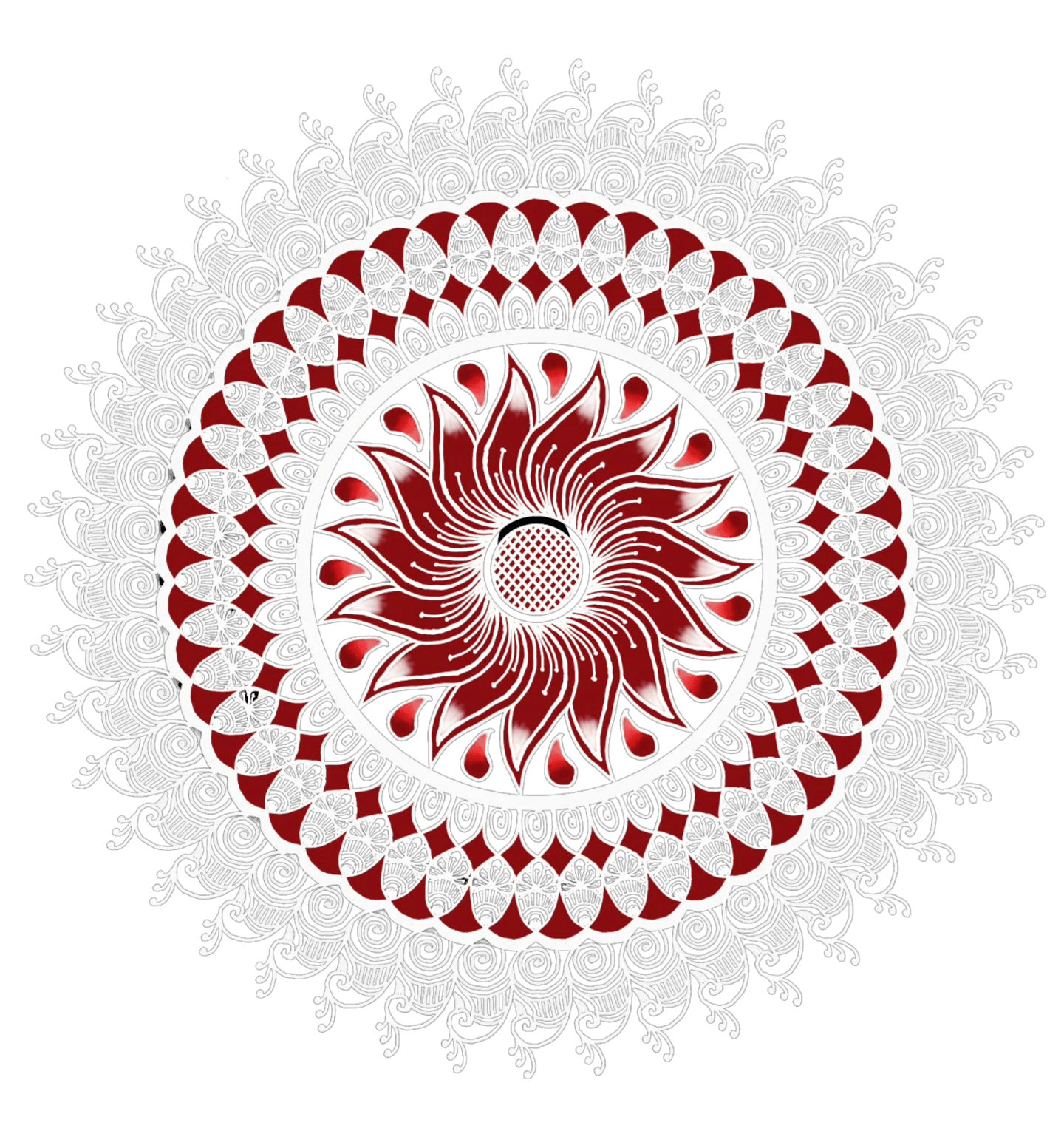 Round Mandala Png Image