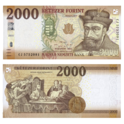 2000 Hungary Currency Png Image